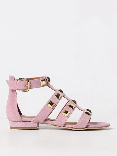 Via Roma 15 Flat Sandals  Woman Color Pink