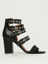 Via Roma 15 Heeled Sandals  Woman Color Black