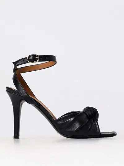 VIA ROMA 15 HEELED SANDAL VIA ROMA 15 WOMAN COLOR BLACK,F52665002