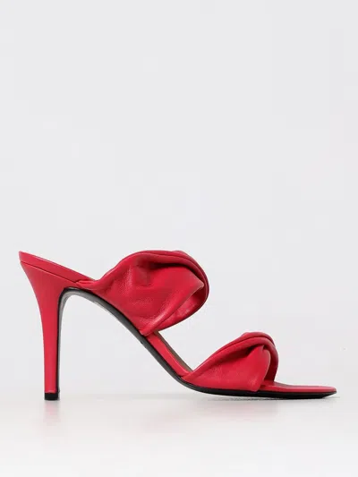 Via Roma 15 Heeled Sandals  Woman Color Fuchsia