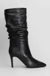 Via Roma 15 High Heels Boots In Black