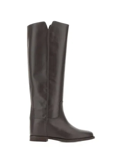 Via Roma 15 Malibù Boots In Brown