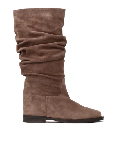 VIA ROMA 15 PLEATED BOOTS