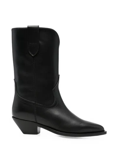 Via Roma 15 Pointed-toe Cowboy Boots In Black