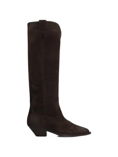 Via Roma 15 Pointed-toe Pull-on Cowboy Boots In Multi