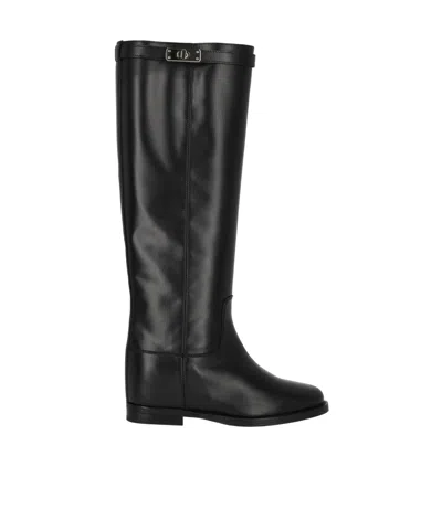VIA ROMA 15 PULL-ON TALL BOOTS