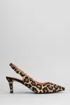 Via Roma 15 Pumps In Animalier Pony Skin In Animalier