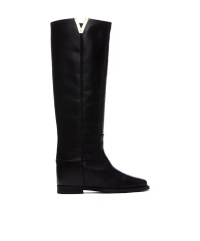 Via Roma 15 Round-head Boots