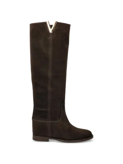 Via Roma 15 Stiefel Mit Runder Kappe In Brown
