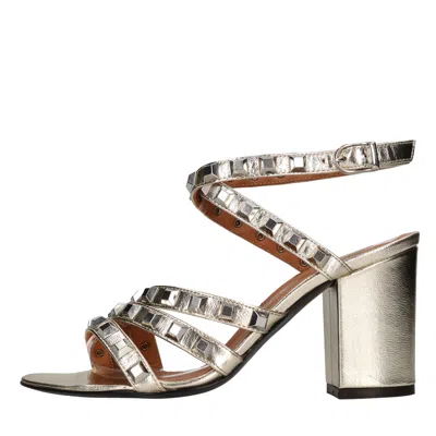 Via Roma 15 Sandals Grey In Grigio