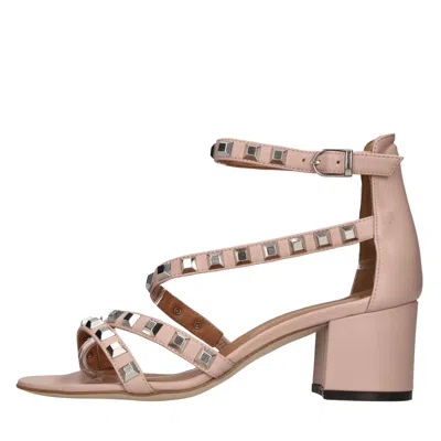 Via Roma 15 Sandals Pink In Rosa Pastello