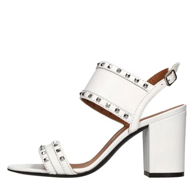 Via Roma 15 Sandals White In Bianco Neutri