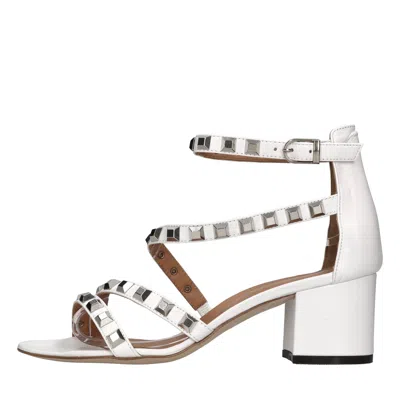 Via Roma 15 Sandals White In Bianco Neutri