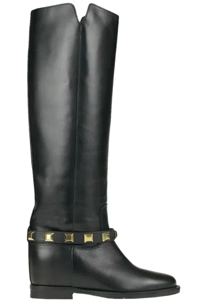 Via Roma 15 Santa Monica Boots In Black