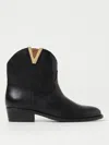 VIA ROMA 15 FLAT ANKLE BOOTS VIA ROMA 15 WOMAN COLOR BLACK,F39406002