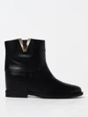 Via Roma 15 Santa Monica Ankle Boots Black In Schwarz