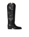 VIA ROMA 15 HIGH TEXAN BOOT WITH GOLD V