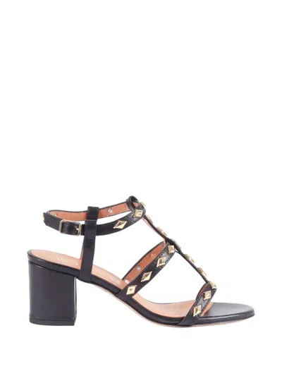 Via Roma 15 Studded Sandals In Multi