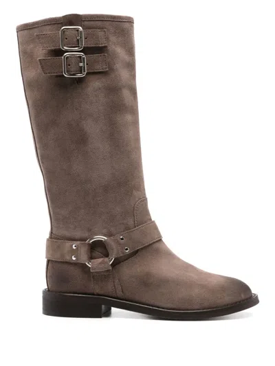 VIA ROMA 15 SUEDE BOOTS