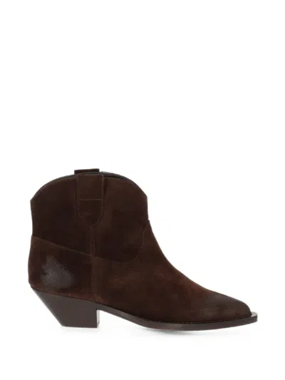 Via Roma 15 Boots Woman Color Brown In Multi