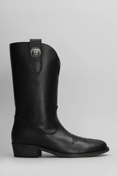 VIA ROMA 15 VIA ROMA 15 TEXAN ANKLE BOOTS