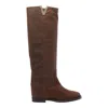 Via Roma 15 Brown V Boots In Brown