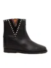 Via Roma 15 Boots With Studs In Black
