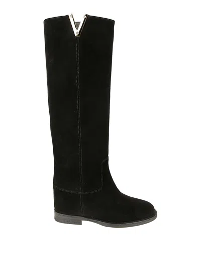 VIA ROMA 15 BOTAS - NEGRO