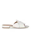 Via Roma 15 White Slide In White