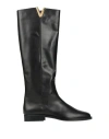 Via Roma 15 Woman Boot Black Size 11 Leather