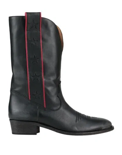 Via Roma 15 Woman Boot Black Size 6 Leather