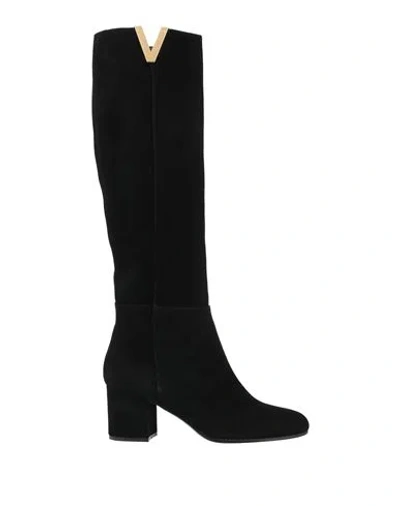 Via Roma 15 Woman Boot Black Size 8 Leather
