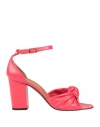 Via Roma 15 Tom Red Sandals In Red