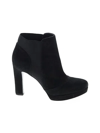 Pre-owned Via Spiga Ankle Boots In Black