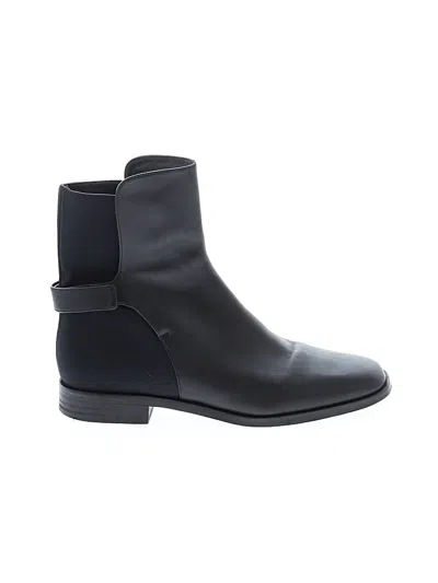 Pre-owned Via Spiga Ankle Boots In Black