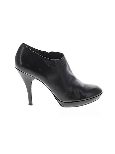 Pre-owned Via Spiga Ankle Boots In Black