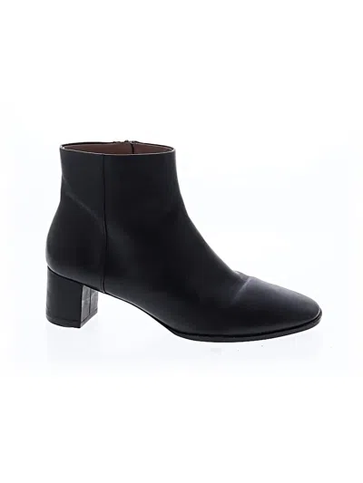 Pre-owned Via Spiga Ankle Boots In Black