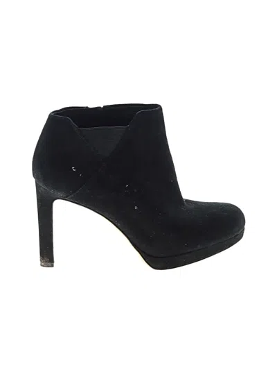 Pre-owned Via Spiga Ankle Boots In Black