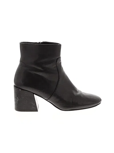 Pre-owned Via Spiga Ankle Boots In Black