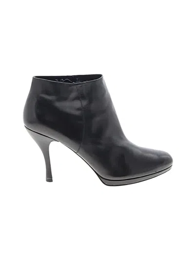 Pre-owned Via Spiga Ankle Boots In Black