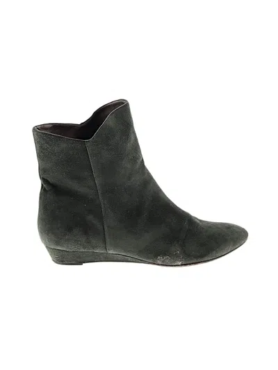 Pre-owned Via Spiga Ankle Boots In Black