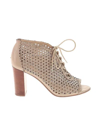 Pre-owned Via Spiga Ankle Boots In Brown