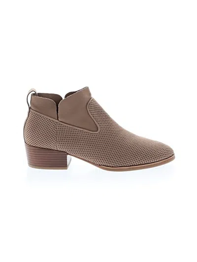 Pre-owned Via Spiga Ankle Boots In Brown