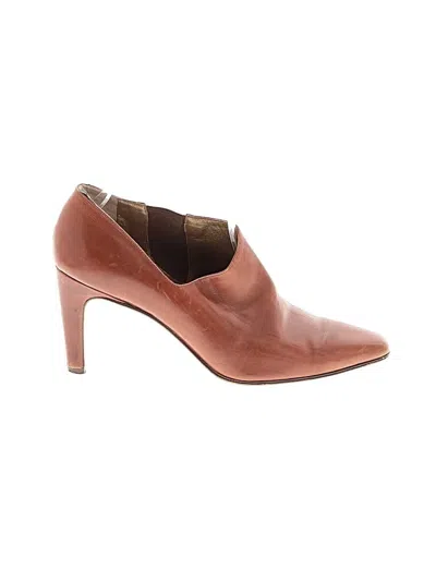 Pre-owned Via Spiga Ankle Boots In Brown
