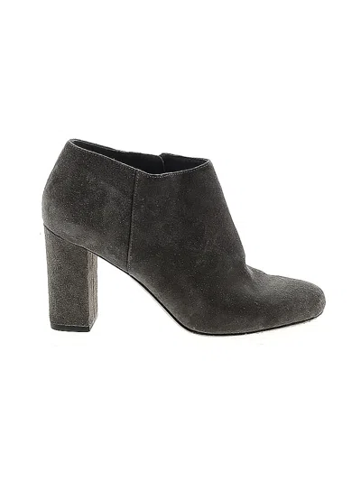 Pre-owned Via Spiga Ankle Boots In Gray