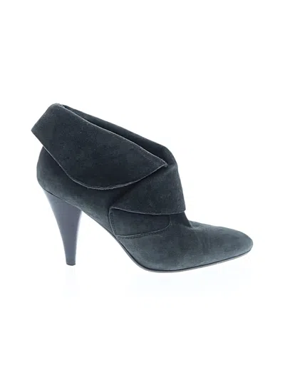 Pre-owned Via Spiga Ankle Boots In Gray