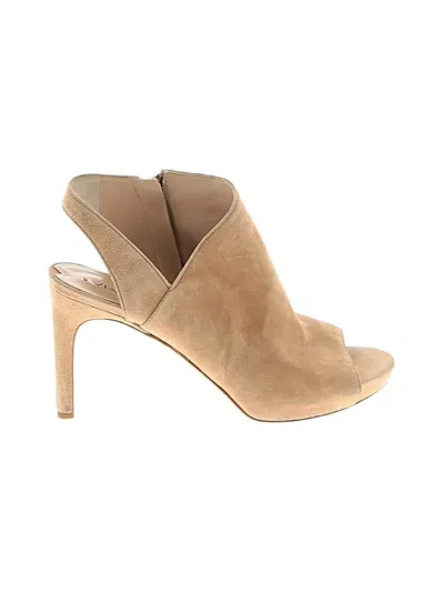 Pre-owned Via Spiga Ankle Boots In Tan