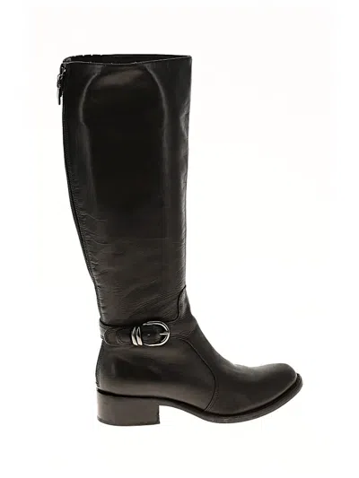 Pre-owned Via Spiga Boots In Black