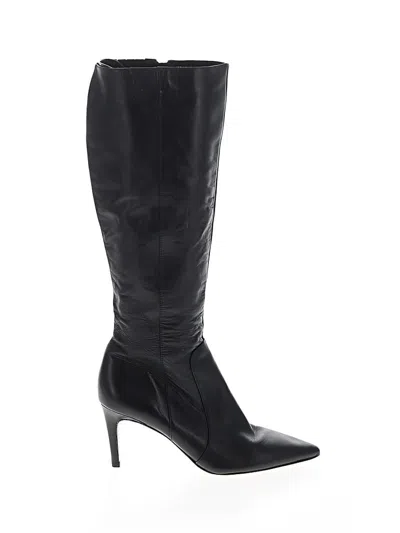 Pre-owned Via Spiga Boots In Black