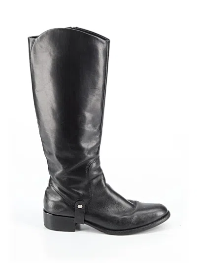 Pre-owned Via Spiga Boots In Black